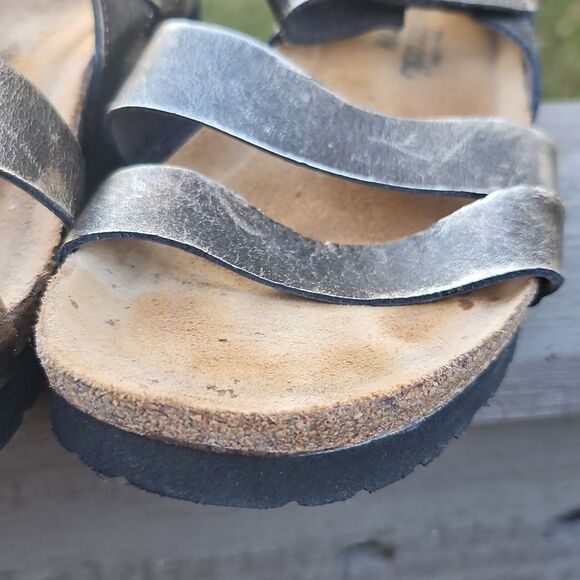 ✨ NAOT Metallic Leather Strappy Sandals – Size 40 (Women’s 9-9.5) - Picture 4 of 7